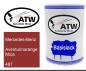 Preview: Mercedes-Benz, Aventurinorange Mica, 487: 500ml Lackdose, von ATW Autoteile West.